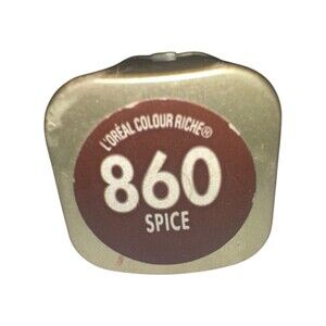 L'Oreal Paris Colour Riche 860 Spice Lipstick Vintage 2012 Original Formula